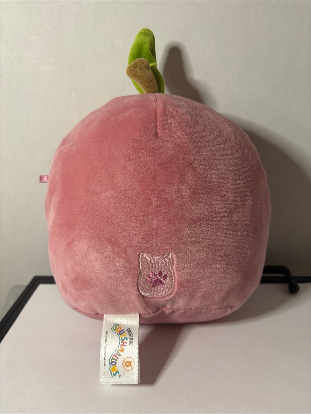 Squishmallows‎ Pink Plush Fruit Pillow Dog Toy - Picture 4 of 7